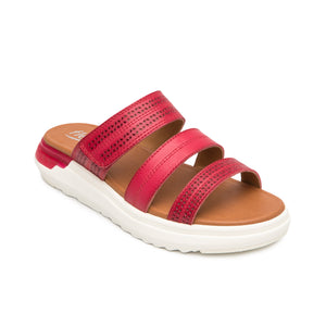 129404 ROJO FLEXI CALZADO DAMA SANDALIA SANDA