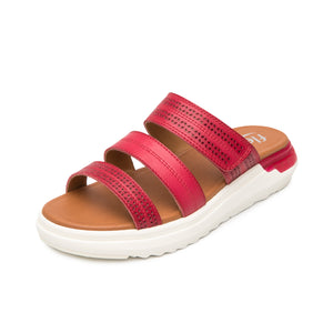 129404 ROJO FLEXI CALZADO DAMA SANDALIA SANDA