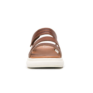 129404 TAN FLEXI CALZADO DAMA SANDALIA SANDAL