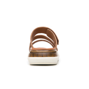 129404 TAN FLEXI CALZADO DAMA SANDALIA SANDAL