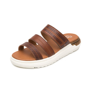 129404 TAN FLEXI CALZADO DAMA SANDALIA SANDAL