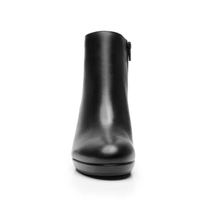 129604 NEGRO FLEXI CALZADO DAMA BOTÍN SEMIVES