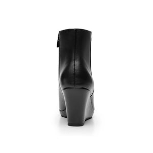 129604 NEGRO FLEXI CALZADO DAMA BOTÍN SEMIVES