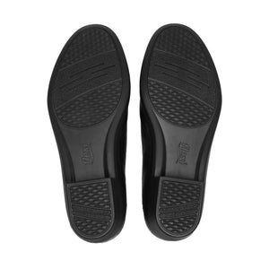 130002 NEGRO FLEXI CALZADO DAMA CHOCLO CASUAL