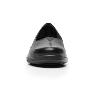 130002 NEGRO FLEXI CALZADO DAMA CHOCLO CASUAL