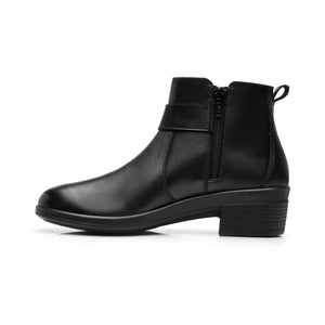 130008 NEGRO FLEXI CALZADO DAMA BOTÍN CASUAL