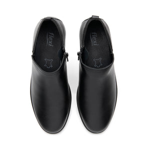 130009 NEGRO FLEXI CALZADO DAMA BOTÍN CASUAL