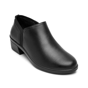 130009 NEGRO FLEXI CALZADO DAMA BOTÍN CASUAL