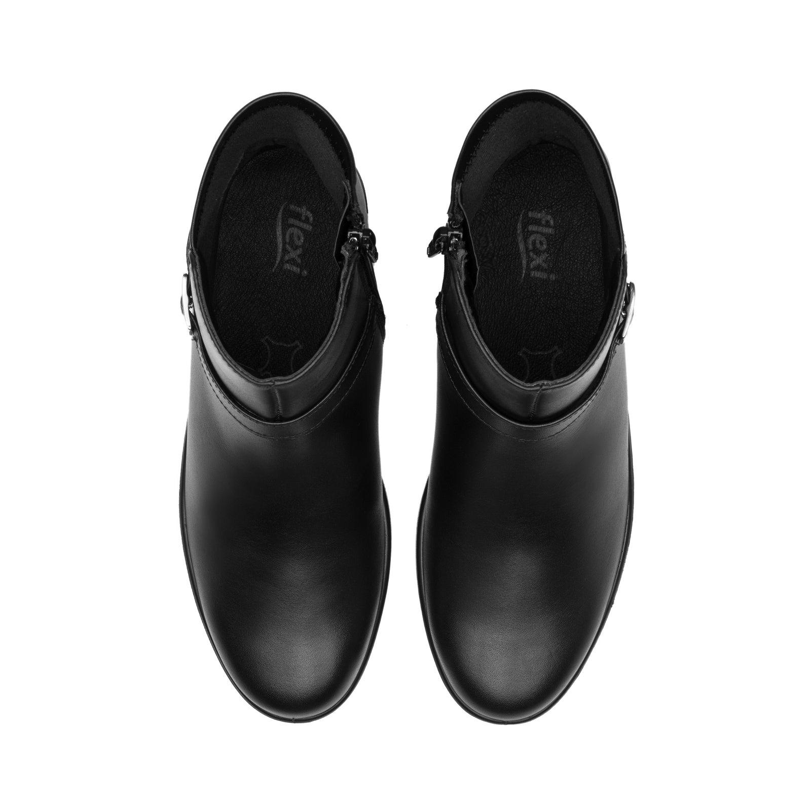 130013 NEGRO FLEXI CALZADO DAMA BOTÍN 23 1300