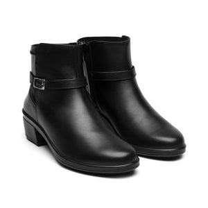 130013 NEGRO FLEXI CALZADO DAMA BOTÍN 23 1300