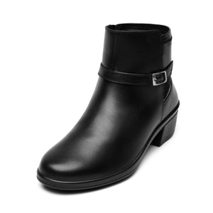 130013 NEGRO FLEXI CALZADO DAMA BOTÍN 23 1300