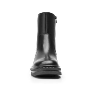 130102 NEGRO FLEXI CALZADO DAMA BOTÍN CASUAL