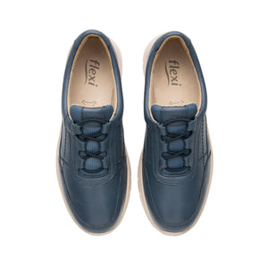 130201 AZUL FLEXI CALZADO DAMA CHOCLO CASUAL