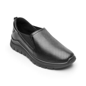 130210 NEGRO FLEXI CALZADO DAMA CHOCLO CASUAL