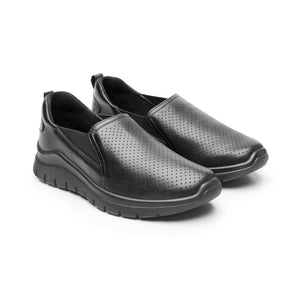 130210 NEGRO FLEXI CALZADO DAMA CHOCLO CASUAL