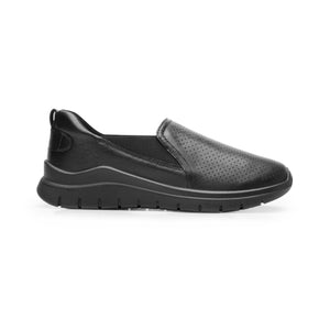 130210 NEGRO FLEXI CALZADO DAMA CHOCLO CASUAL