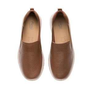 130210 TAN FLEXI CALZADO DAMA CHOCLO CASUAL 1