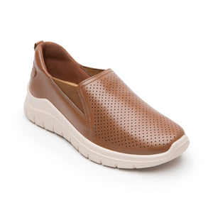 130210 TAN FLEXI CALZADO DAMA CHOCLO CASUAL 1