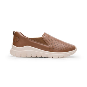 130210 TAN FLEXI CALZADO DAMA CHOCLO CASUAL 1
