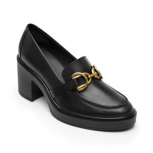 130301 NEGRO FLEXI CALZADO DAMA CHOCLO CASUAL