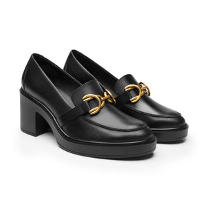 130301 NEGRO FLEXI CALZADO DAMA CHOCLO CASUAL