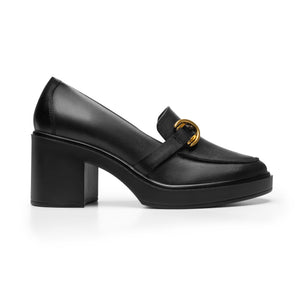 130301 NEGRO FLEXI CALZADO DAMA CHOCLO CASUAL