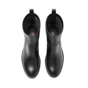 130302 NEGRO FLEXI CALZADO DAMA BOTÍN CASUAL