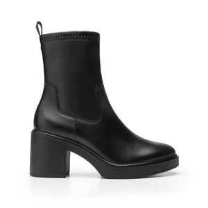 130302 NEGRO FLEXI CALZADO DAMA BOTÍN CASUAL