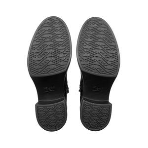 130308 NEGRO FLEXI CALZADO DAMA BOTÍN CASUAL