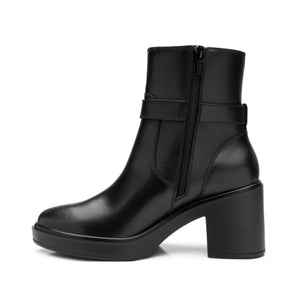 130308 NEGRO FLEXI CALZADO DAMA BOTÍN CASUAL