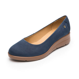 130401 AZUL FLEXI CALZADO DAMA CHOCLO CASUAL
