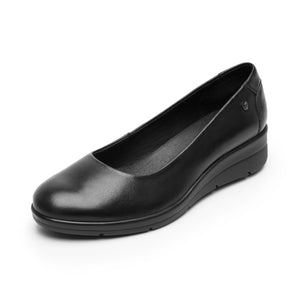 130401 NEGRO FLEXI CALZADO DAMA CHOCLO CASUAL