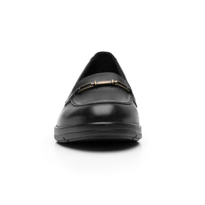 130402 NEGRO FLEXI CALZADO DAMA CHOCLO CASUAL