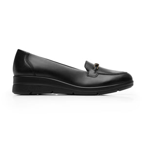 130402 NEGRO FLEXI CALZADO DAMA CHOCLO CASUAL