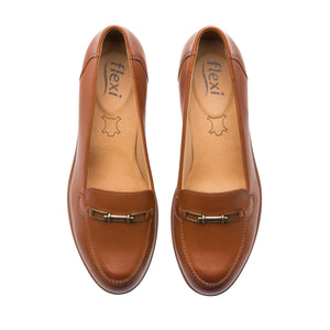 130402 TAN FLEXI CALZADO DAMA CHOCLO CASUAL 1