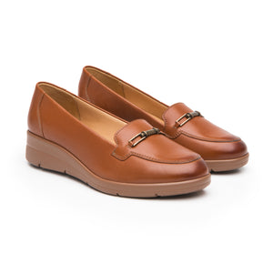 130402 TAN FLEXI CALZADO DAMA CHOCLO CASUAL 1