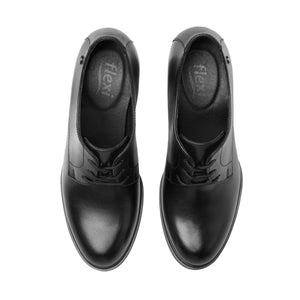 130602 NEGRO FLEXI CALZADO DAMA CHOCLO SEMIVE