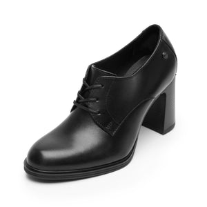 130602 NEGRO FLEXI CALZADO DAMA CHOCLO SEMIVE