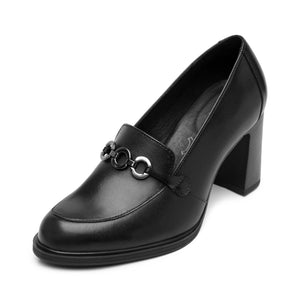 130605 NEGRO FLEXI CALZADO DAMA CHOCLO SEMIVE