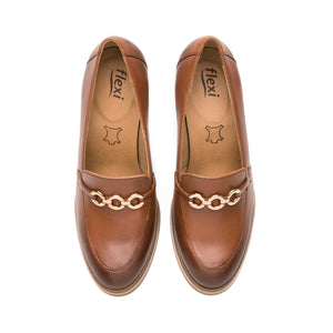 130605 TAN FLEXI CALZADO DAMA CHOCLO SEMIVEST