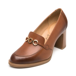 130605 TAN FLEXI CALZADO DAMA CHOCLO SEMIVEST