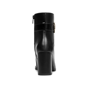 130606 NEGRO FLEXI CALZADO DAMA BOTÍN SEMIVES
