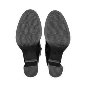 130607 NEGRO FLEXI CALZADO DAMA BOTA SEMIVEST