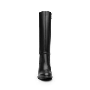 130607 NEGRO FLEXI CALZADO DAMA BOTA SEMIVEST