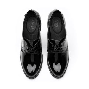 130610 NEGRO FLEXI CALZADO DAMA CHOCLO SEMIVE