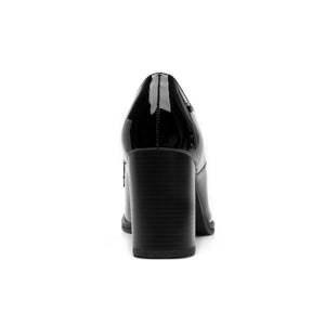 130610 NEGRO FLEXI CALZADO DAMA CHOCLO SEMIVE