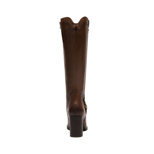130614 DARK TAN FLEXI CALZADO DAMA BOTA ALTA