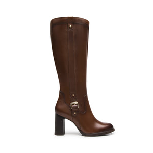 130614 DARK TAN FLEXI CALZADO DAMA BOTA ALTA