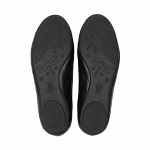 130801 NEGRO FLEXI CALZADO DAMA BALERINA CASU