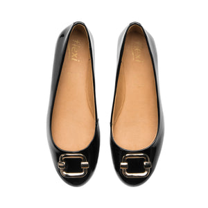130803 NEGRO FLEXI CALZADO DAMA BALERINA CASU